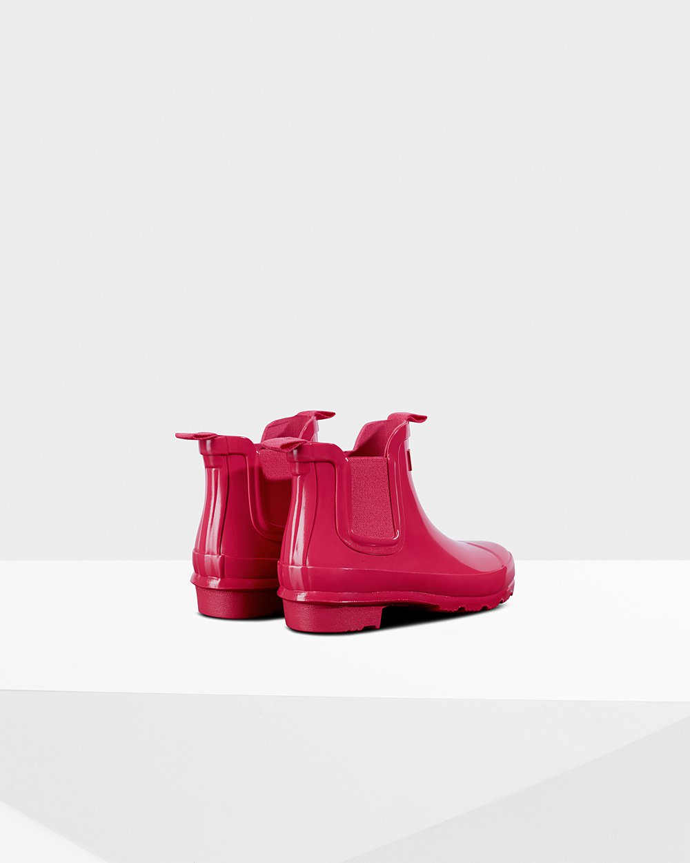 Botas Chelsea Hunter Niños - Original Big Gloss - Rosas - CZBXHTD-04